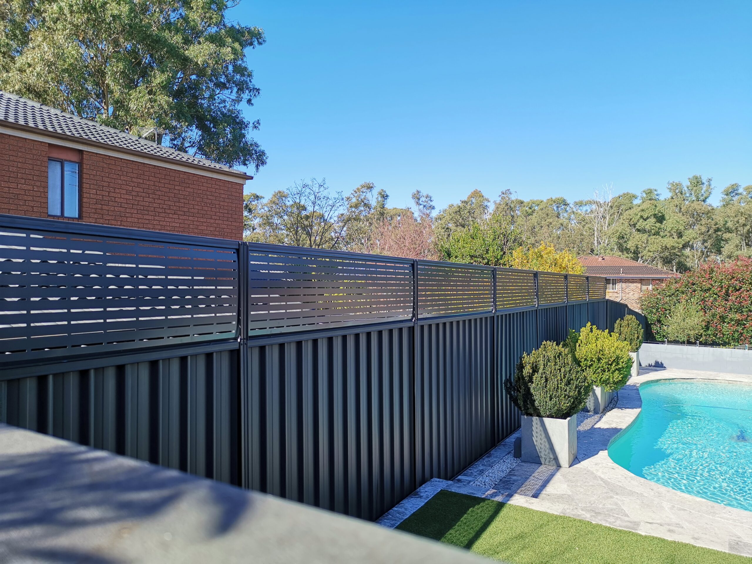 Fence extensions for Colorbond Fences